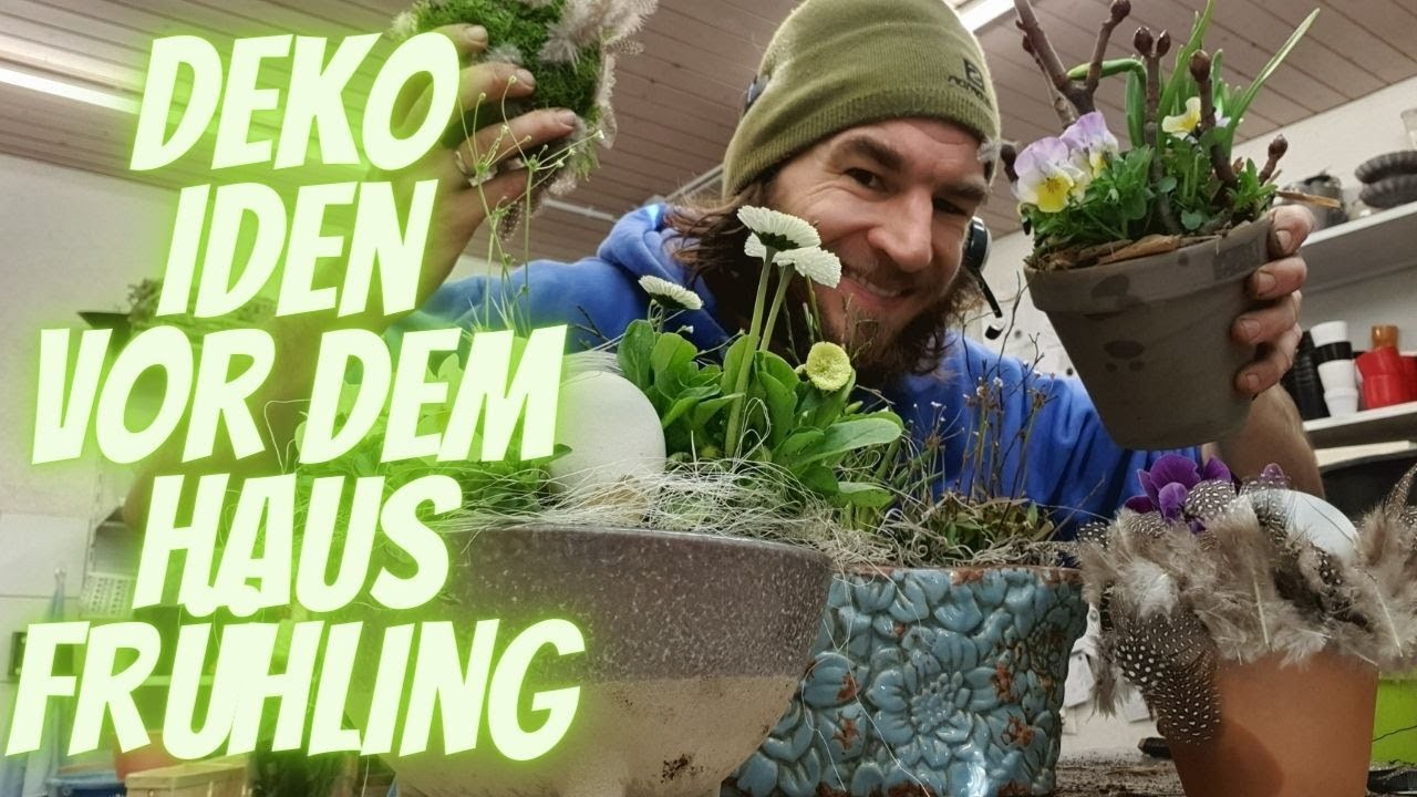 Livestream #266: Deko Ideen Frühling vor dem Haus