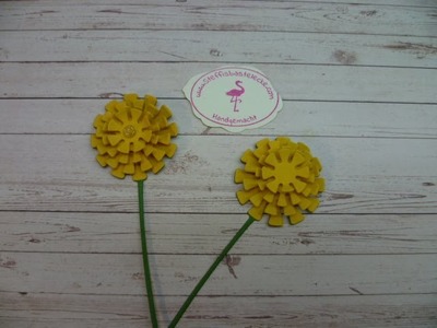 3D Löwenzahn schnell gemacht I " Stanzformen Löwenzahn" I Stampin´Up!