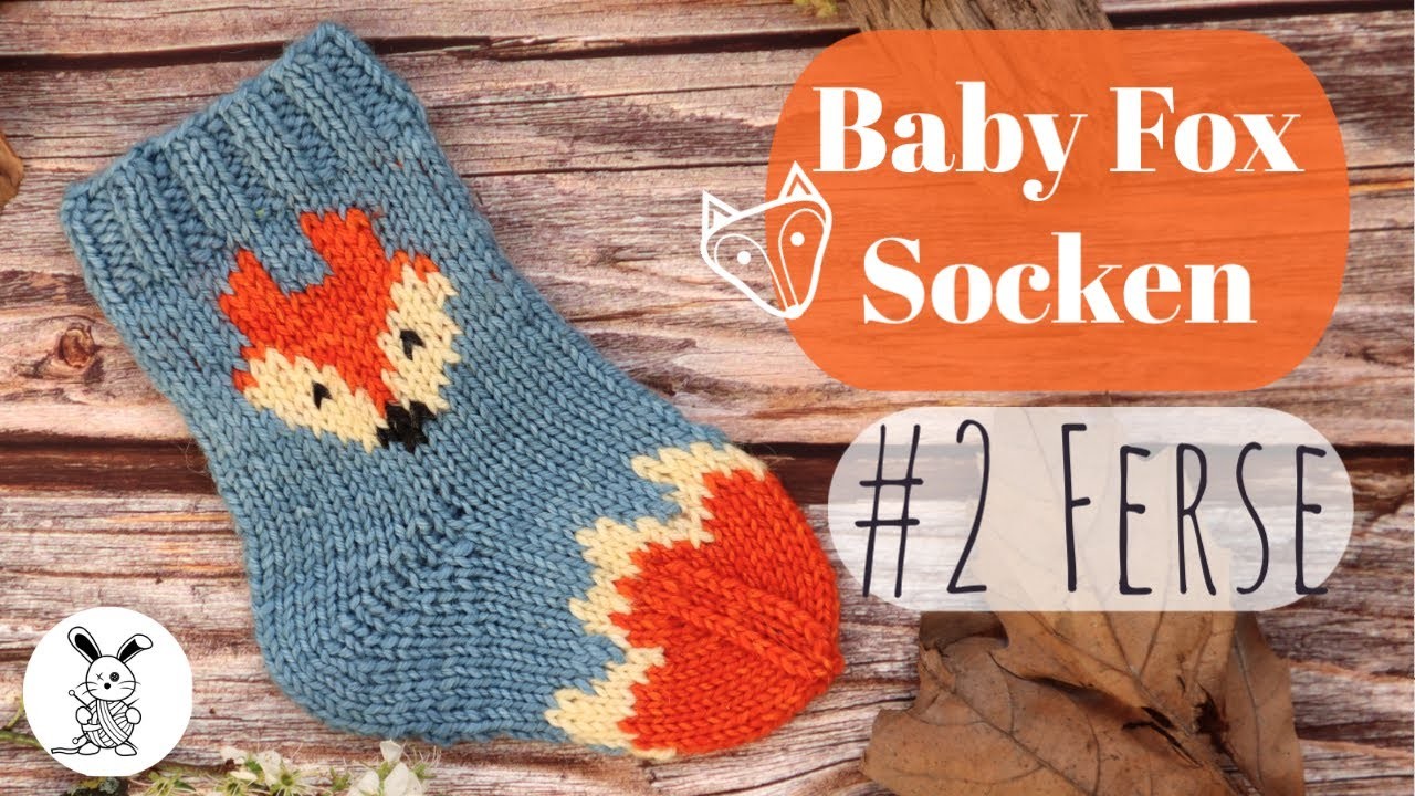 Baby Fox Socken #2 Ferse