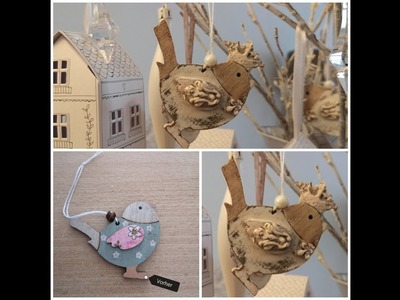 Deko Vögelchen umstyling