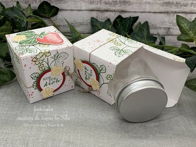 DIY Verpackung für Mini Marmeladengläser