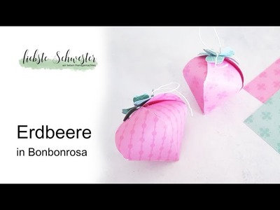 Erbeere in Bobonrosa- liebste schwester - Stampin`UP!