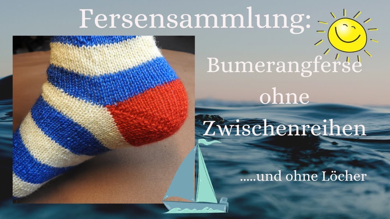 Fersensammlung: Bumerangferse ohne Zwischenreihen