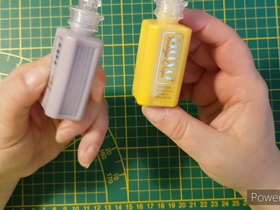 Ich zeige Euch meine Bastelsachen Teil 6 (Drei D Drops und Nuvodrops)