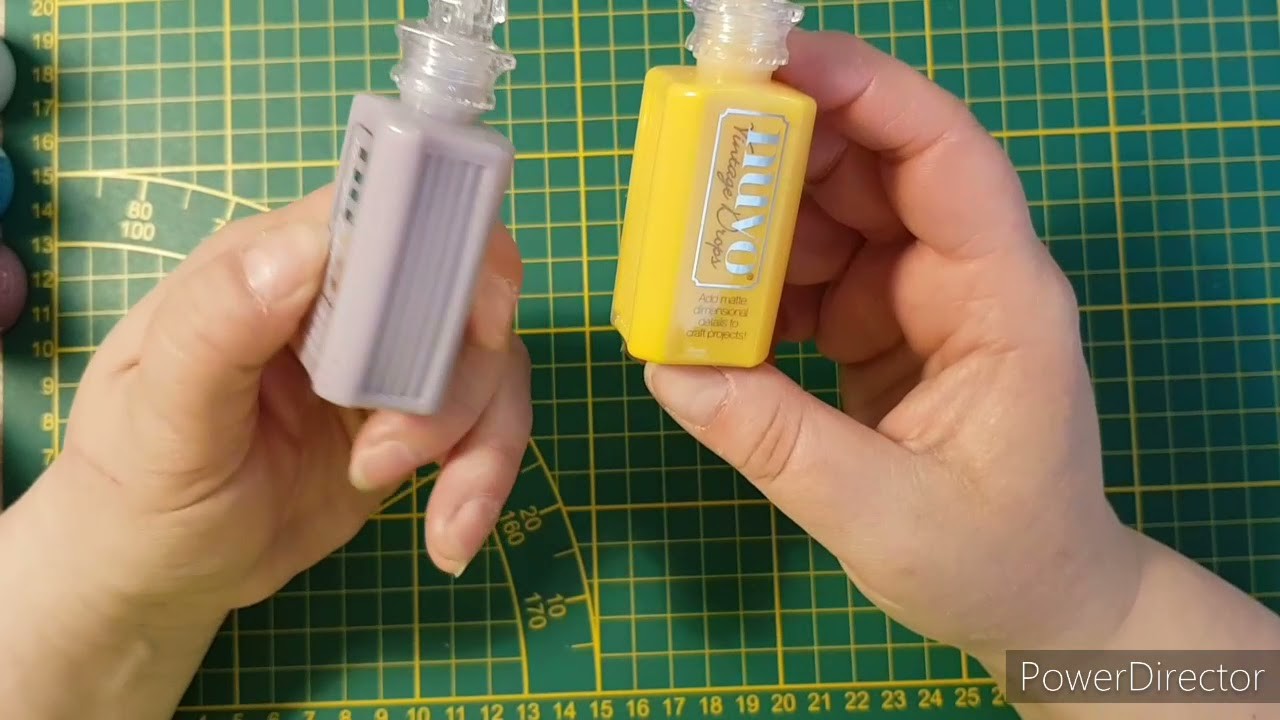 Ich zeige Euch meine Bastelsachen Teil 6 (Drei D Drops und Nuvodrops)