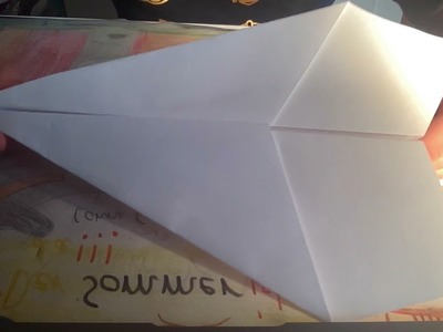 Papierflieger Basteln leicht