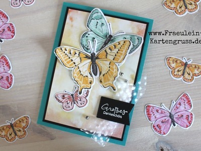 Serie Butterfly Brilliance | # 4 | Tutorial | Stampin´ Up!