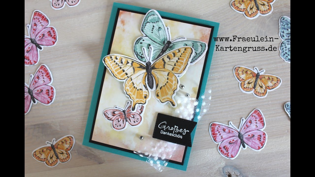 Serie Butterfly Brilliance | # 4 | Tutorial | Stampin´ Up!