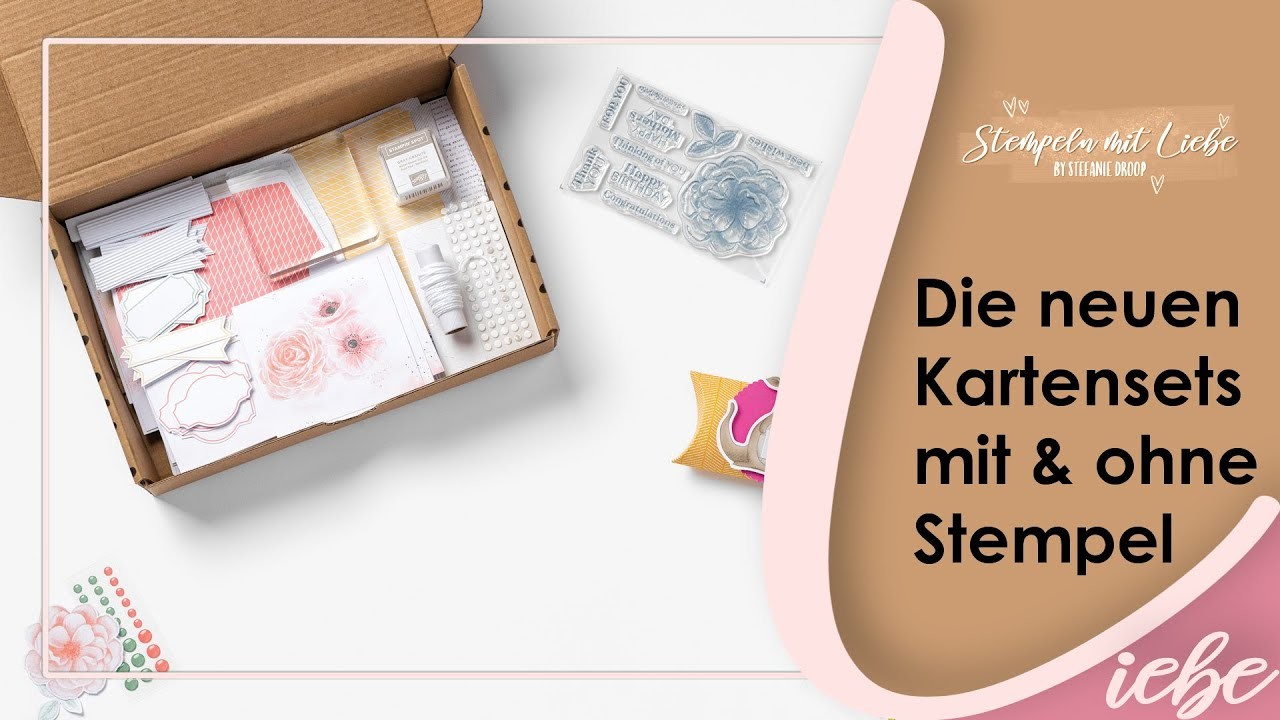 Stampin' Up! | Die neuen Set-Produktlinien mit und ohne Stempelset von Stampin' Up! - Kartensets