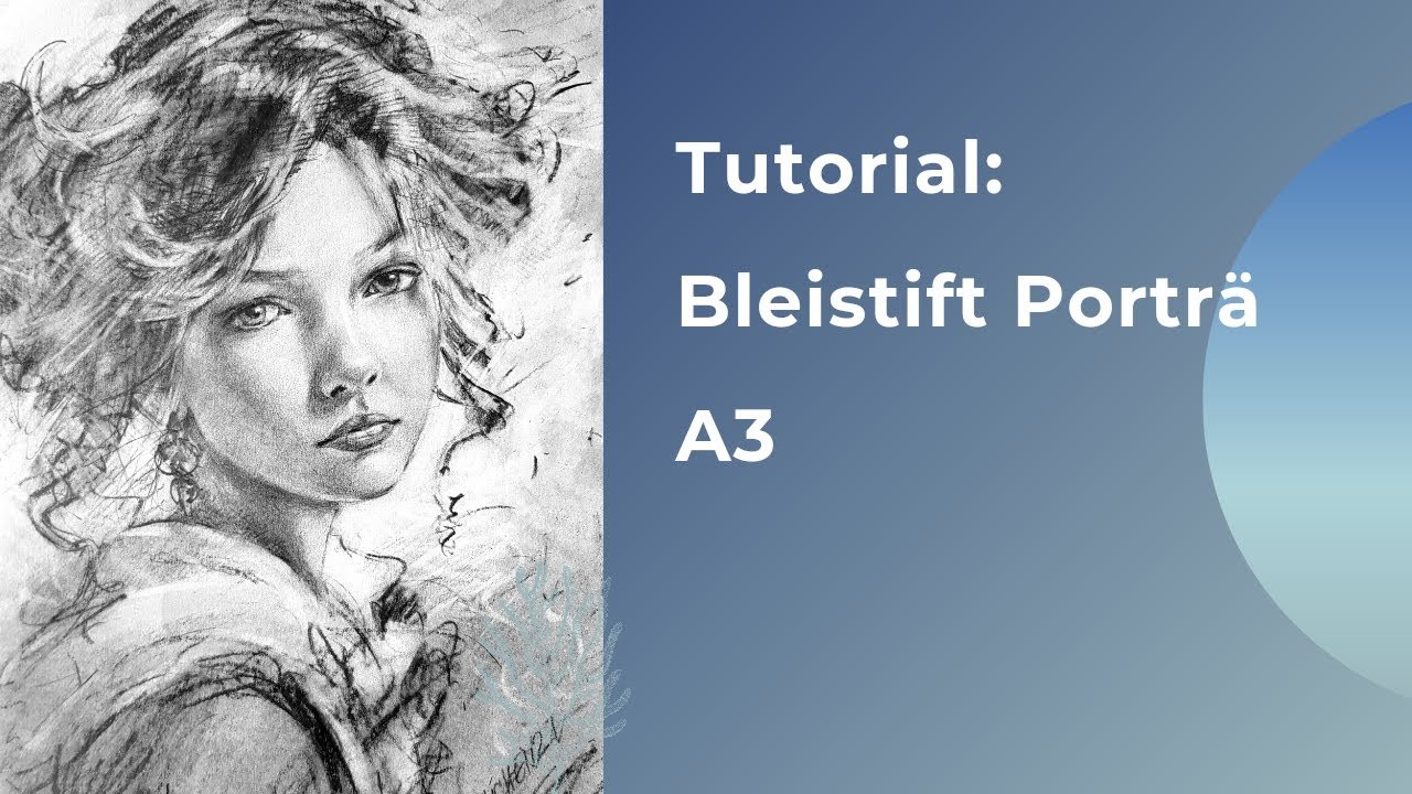 Bleistift Porträt A3