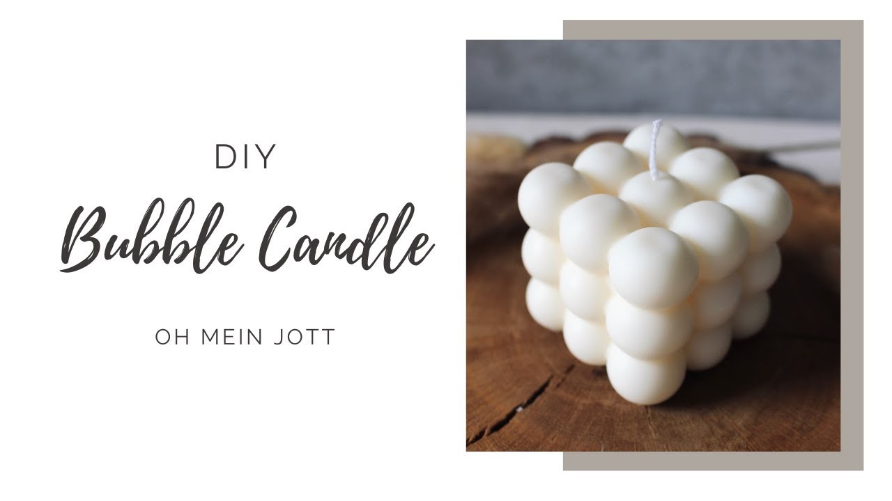 DIY Bubble Candle - Kerzen Gießen - Tipps & Tricks