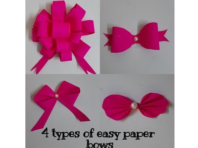 DIY paper bows???????? | MINI ART GALLERY