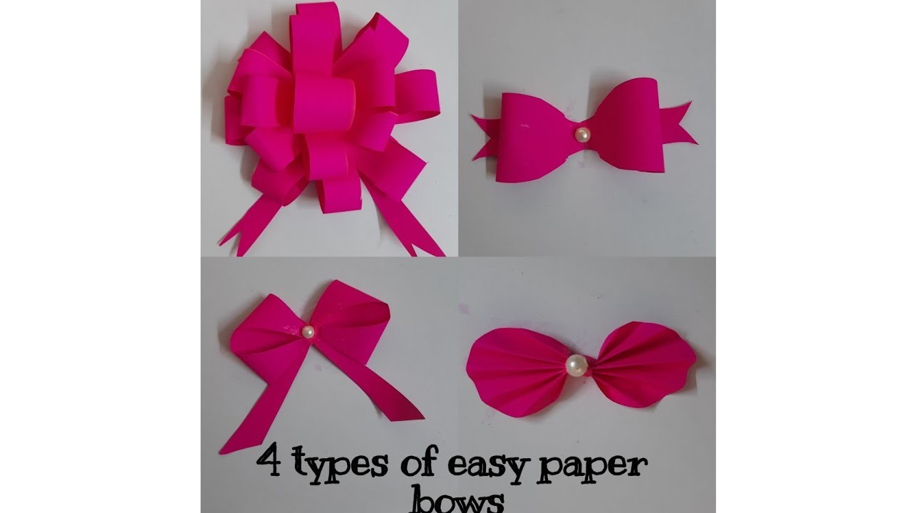 DIY paper bows???????? | MINI ART GALLERY