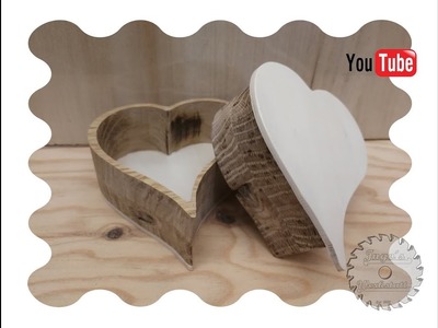 Eine Herz Dose ganz leicht gemacht - oder doch nicht so einfach? - Schmuckdose selber machen