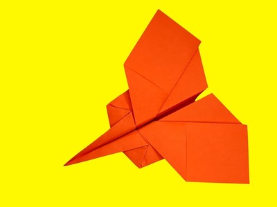 Papierflieger falten der weit fliegt basteln ✈️ Beste Papierflieger der Welt einfach bauen