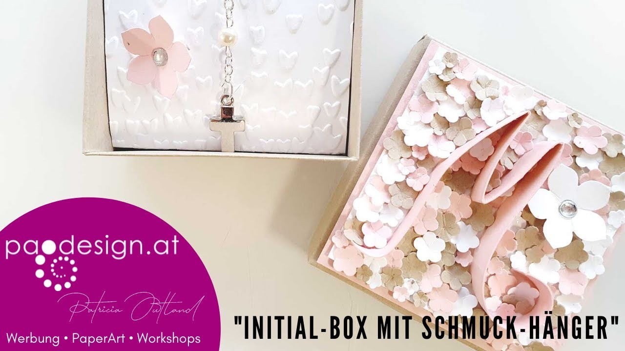 Ratsch​​​​​​​ & Create 25.2021​ | "Initial-Box mit Ketten-Hänger" #Tutorial​​​​​​​​ | #StampinUP