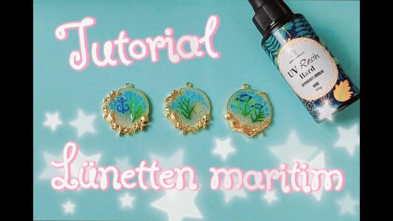 Tutorial Lünetten maritim | Anleitung [deutsch.german] | UV Resin.Harz | Watch me craft | Rici Likes