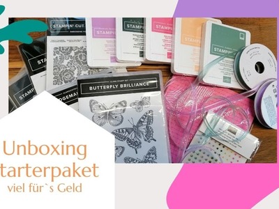 Unboxing, meine Mama bei Stampin up :-)