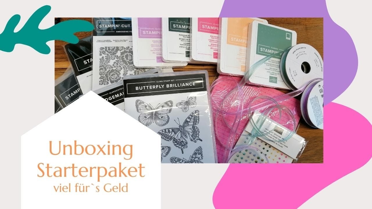 Unboxing, meine Mama bei Stampin up :-)