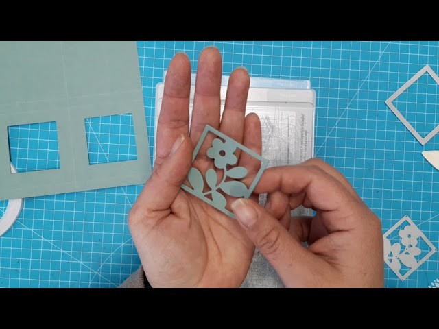 Bilderrahmen - Karte hergestellt mit Stampin Up Produkten!