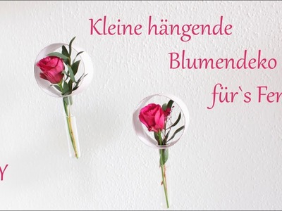 DIY | Kleine Blumendeko für kleine Fenster. oder große | Sommerdeko | Fensterdeko | Just Deko