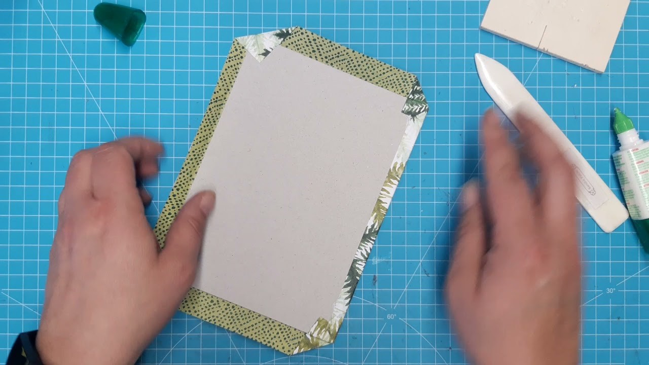 Ein Album aus Briefkuvere mit Stampin Up Produkten