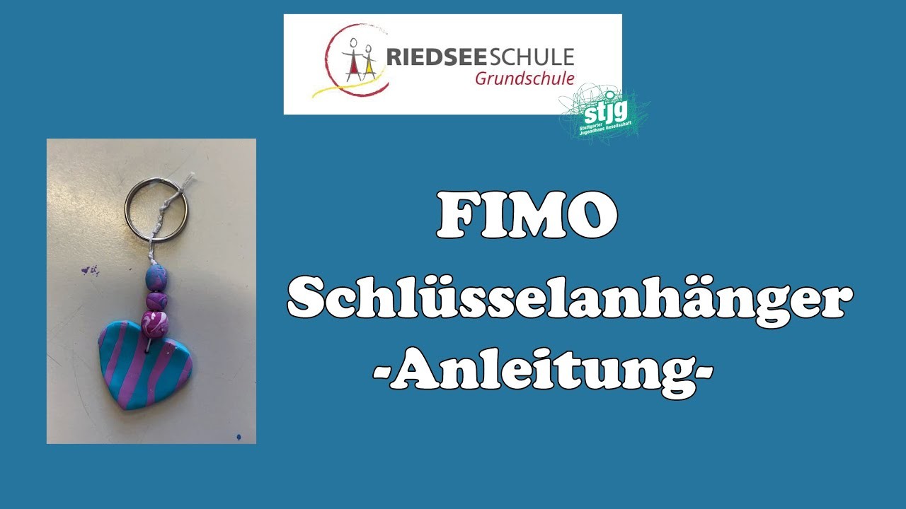 FIMO Schlüsselanhänger - Anleitung