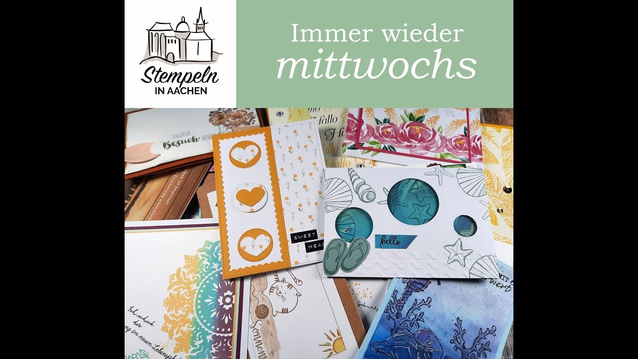 Immer wieder mittwochs - Mai-Verlosung mit Stampin' Up!