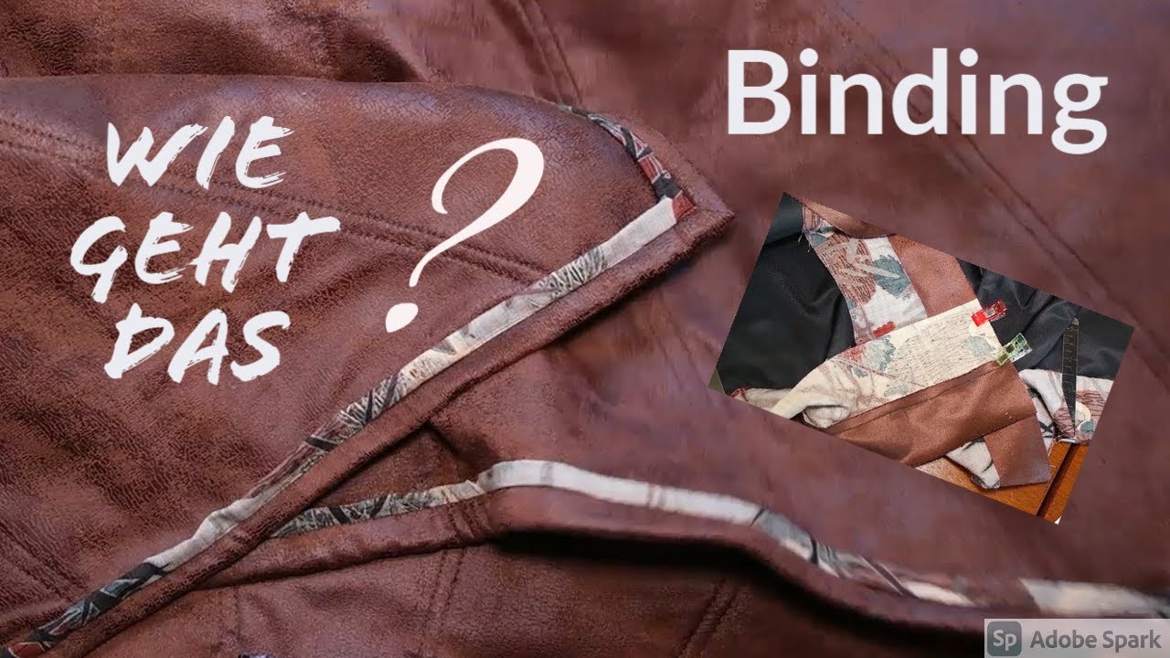 Wie geht Binding traditionell - Das Patchwork Binding mit abgesetzter Kante