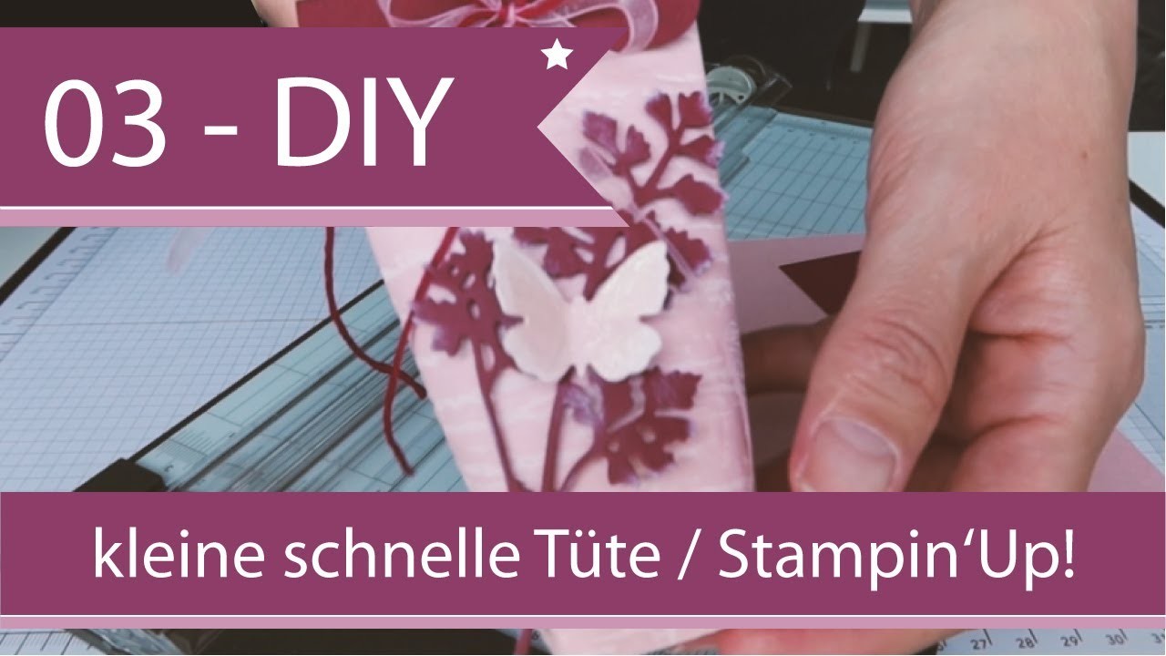 03 - DIY - kleine schnelle Tüte von Andrea Herrfurth mit Stampin'Up!