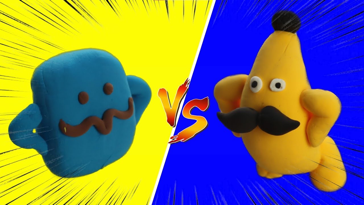 Bartek vs Herr Banane | Polymer Clay Tutorial