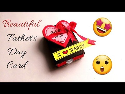 Easy and Beautiful Card for Father's Day | Father's Day Gift Ideas | Handmade Card from Matchbox