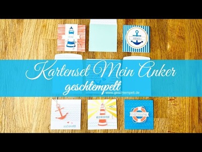 Kartenset Mein Anker von Stampin´Up!