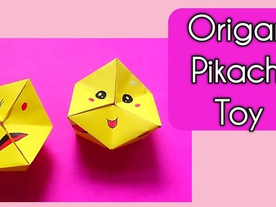 Origami Pikachu I Paper Pikachu I Paper Toy