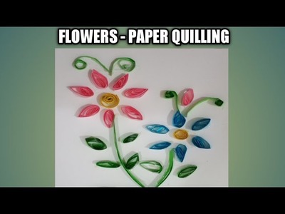 Paper flowers quilling