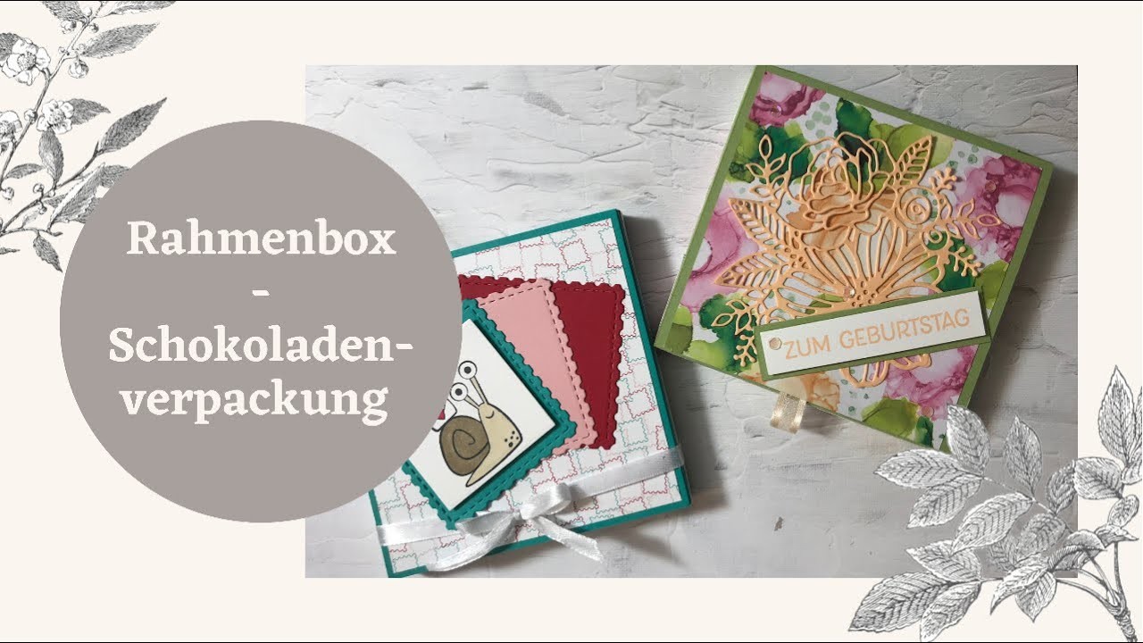 Rahmenbox - Schokoladenverpackung