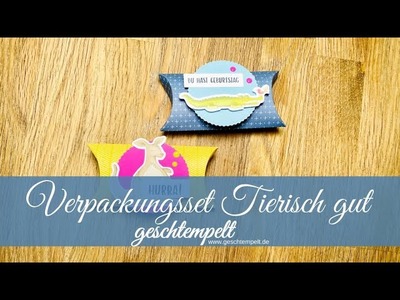 VERPACKUNGSSET FÜR LECKEREIEN TIERISCH GUT GESCHENKT von Stampin´Up!