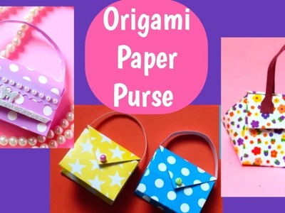 DIY Paper Purse I Paper Purse I Origami Purse