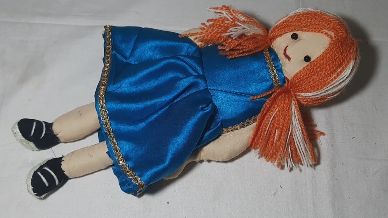 Doll making with cloth.doll making. kapde se gudiya banane ka tarika. handmade doll. doll craft
