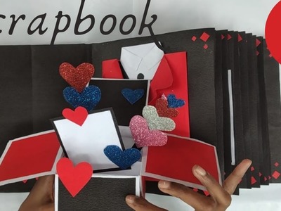Handmade scrapbook || Scrapbook ideas