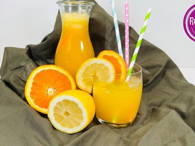 Orangen Zitronen Limonade frisch gemixt  Thermomix® TM5.TM6