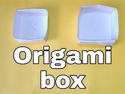 Origami paper box | Origami paper box | Paper box   | diy Paper box | diy box | diy Origami #origami