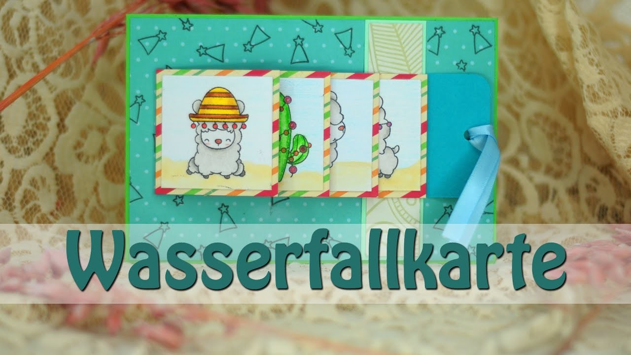 Wasserfallkarte Anleitung. Tutorial