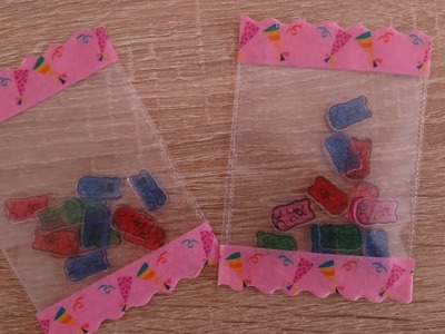 Wir basteln eine Gummibärchen ATC