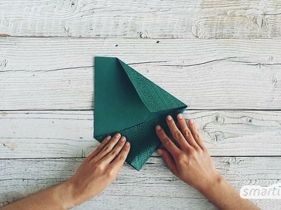 Briefumschlag falten ohne Kleben