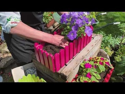 DIY Blumen-Balkonkästen . Zu Gast bei SPERLI Folge 7