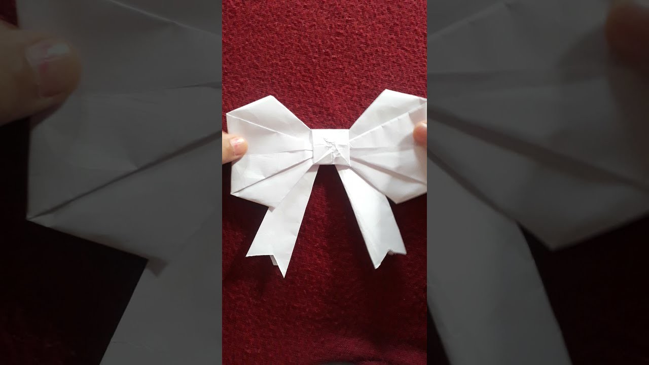 DIY PAPER BOW