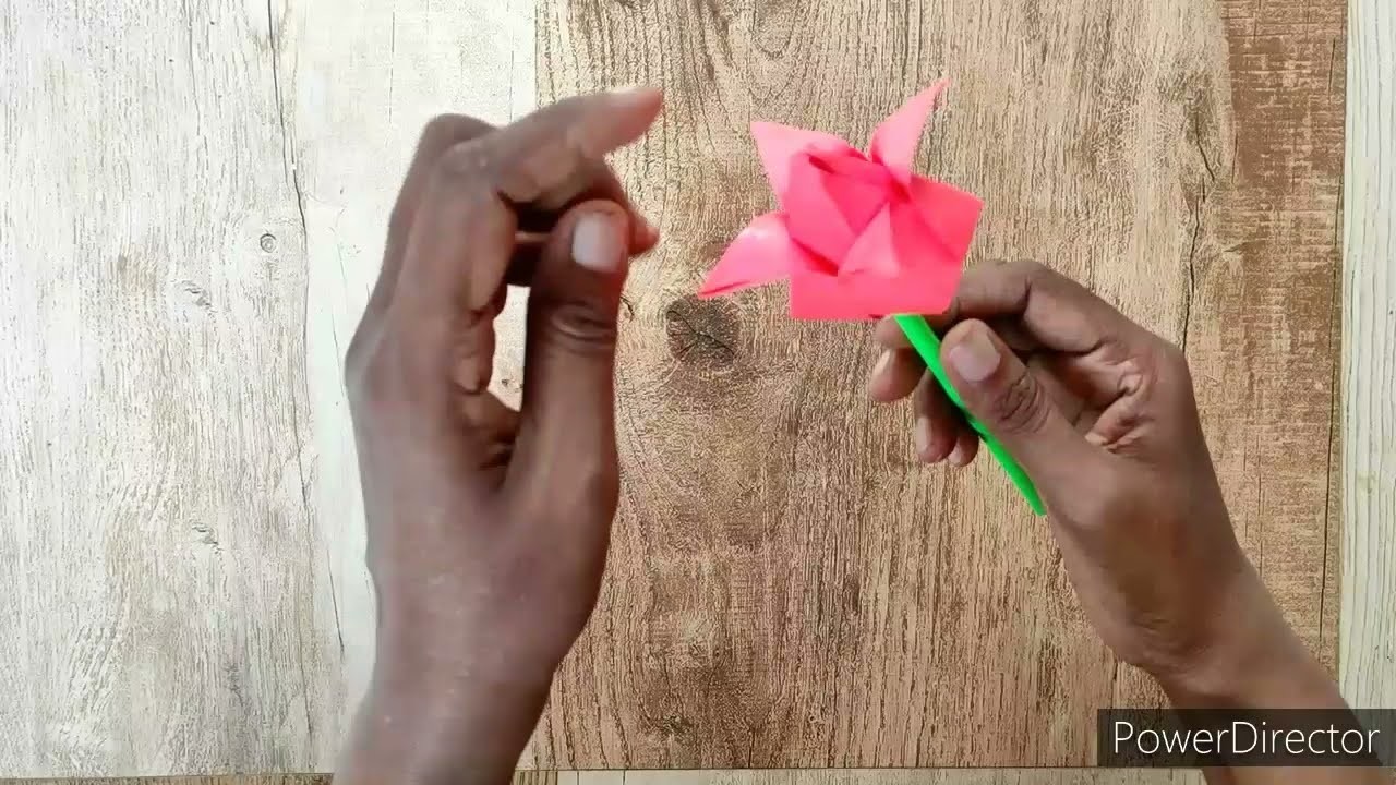 How to make  paper lotus  | DIY