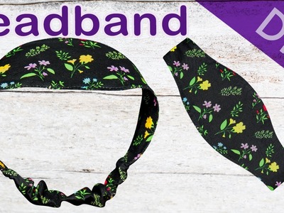 How To Sew a Headband | Headband | Turban Headband | ヘッドバンド | Stirnband | Bandeau | pannebånd