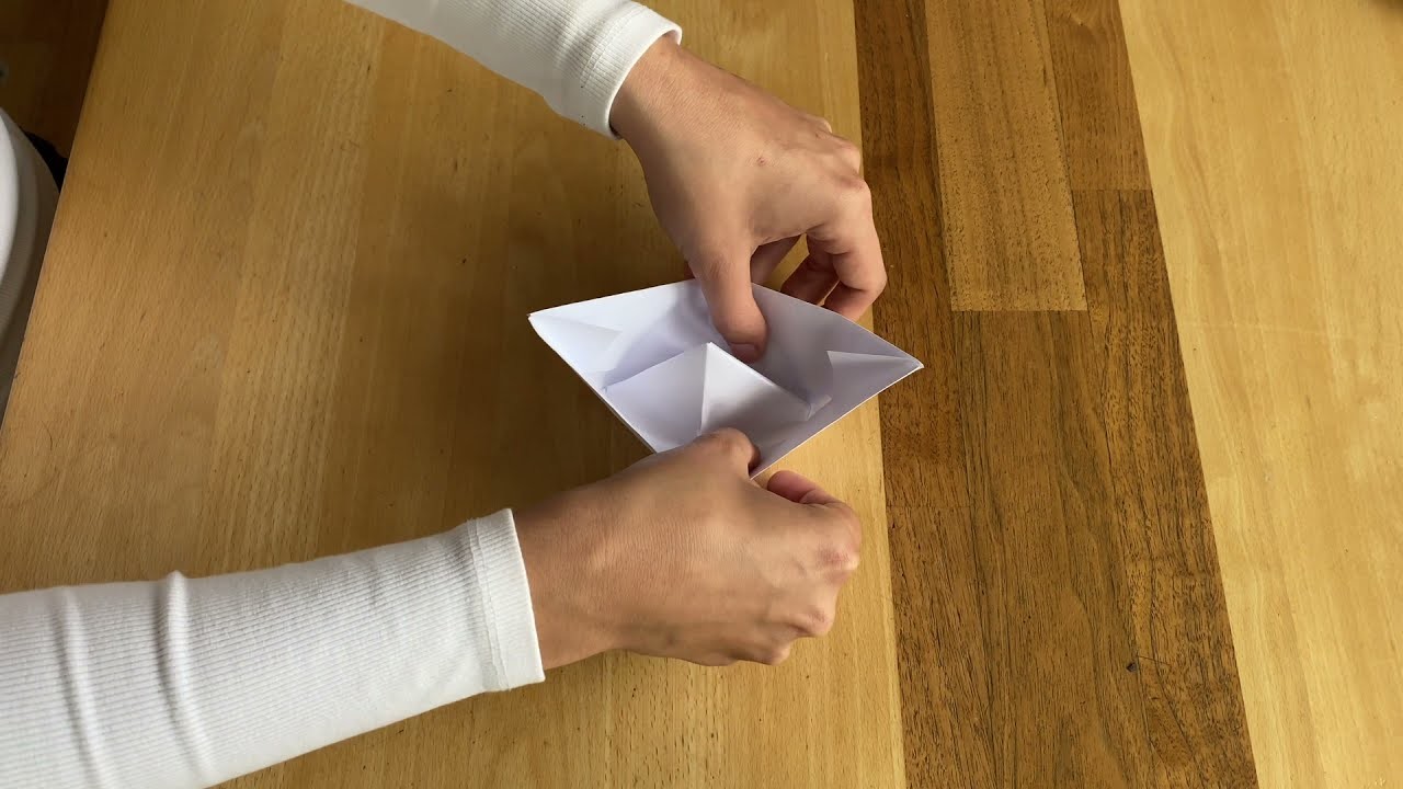 Papierschiff falten - Lernvideo